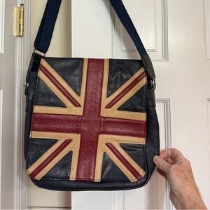 Union Jack Messenger bag navy London crossbody